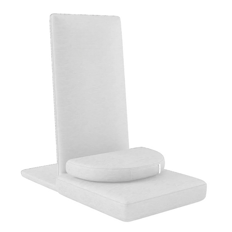 Meditation Chair with Back Support and Buckwheat Cushion