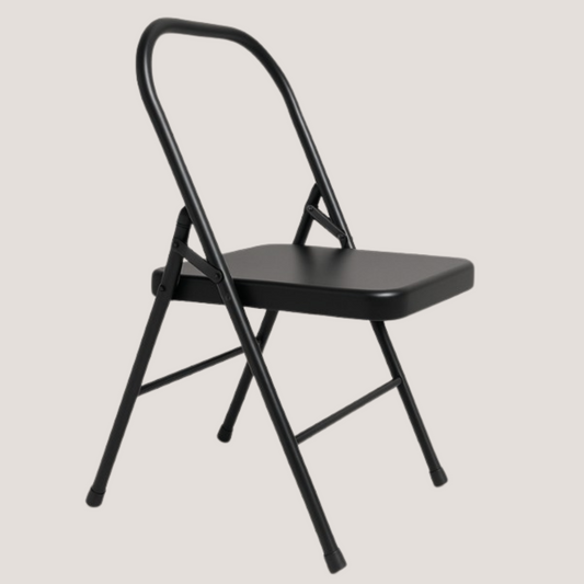 Foldable Yoga Chair for Support, Balance & Flexibility