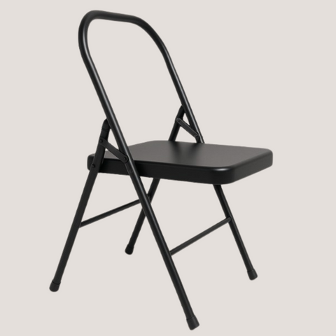Foldable Yoga Chair for Support, Balance & Flexibility