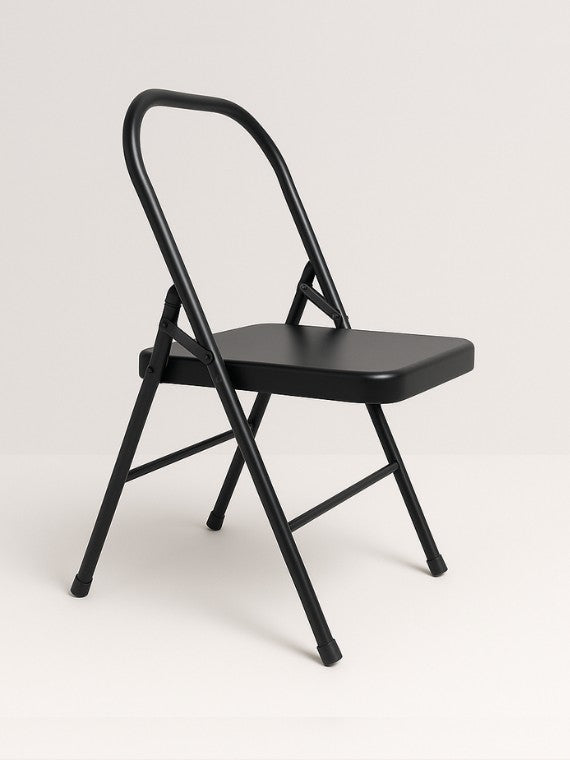 Foldable Yoga Chair for Support, Balance & Flexibility
